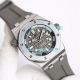 Swiss Replica AP Royal Oak Offshore Diver 15720 Grey Dial Grey Rubber Watch 42MM (2)_th.jpg